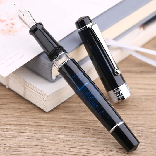MAJOHN T5 Metal Fountain Pen – Elegant Piston-Fill Ink Pen Gift Set