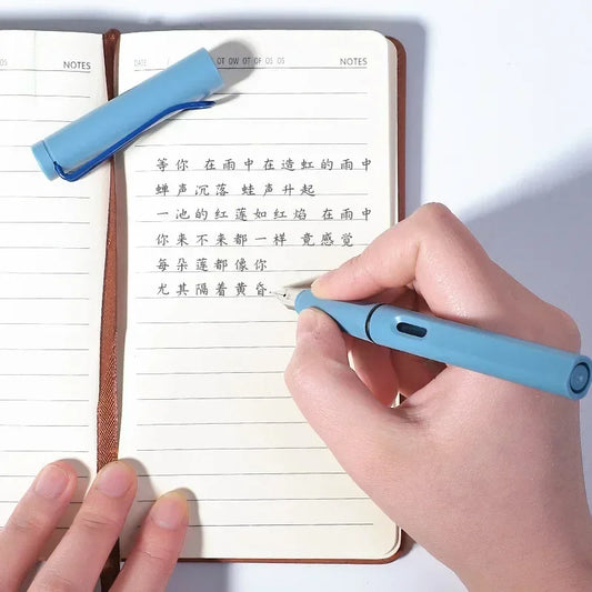 Morandi Retro Fountain Pen Set – 3PCS Elegant Writing Pens for Daily Use