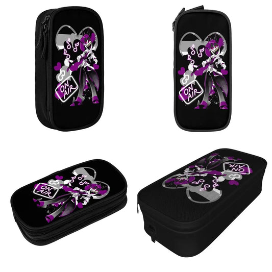 Hazbin Hotel Alastor "On Air" Pencil Case – Classic Pen Bag with Big Capacity for Kids & Fans