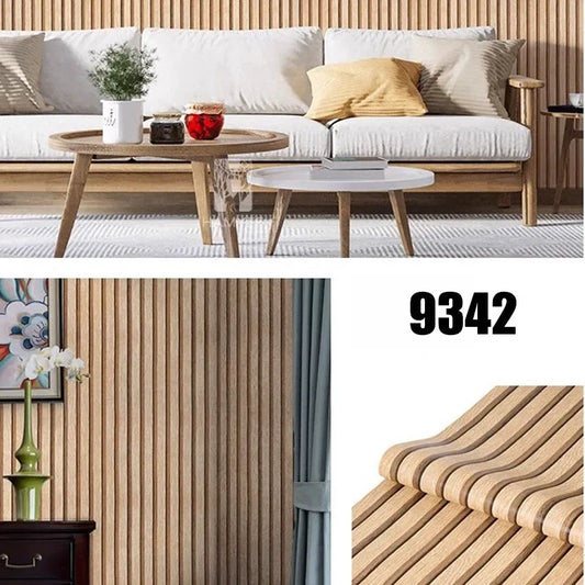 45cm Imitation Grille Wallpaper – Self-Adhesive, Waterproof Wall Sticker for Home Decor
