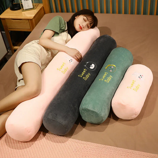 Rectangular Pillow for Girls – Multi-Functional Sleep Support Cushion & Long Bolster Pillow
