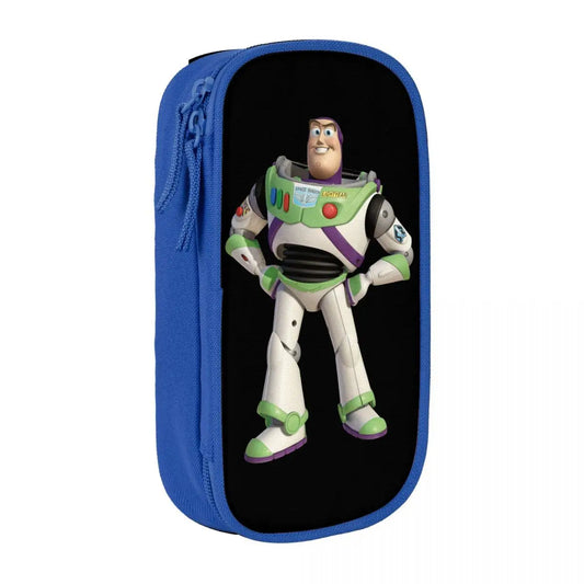 Classic Toy Story Buzz Pencil Case – Large Storage School Stationery Bag