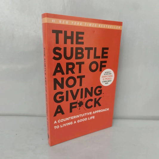 The Subtle Art of Not Giving a F*ck / Reshape Happiness / How to Live As You Want by Mark Manson – Self-Management & Stress Relief Books