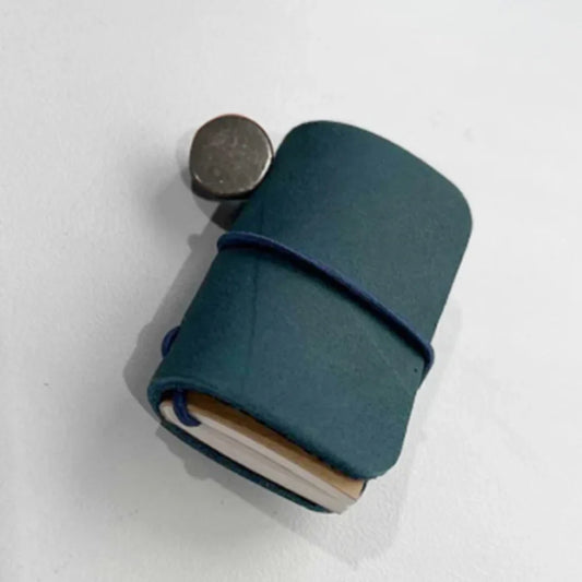 Retro Office Notepad & Brochure – Handmade Cover, Travel & School Journal