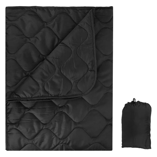 Camping Blanket with Compression Carry Bag – Lightweight Warm Outdoor Quilt for Hunting & Jungle Gear