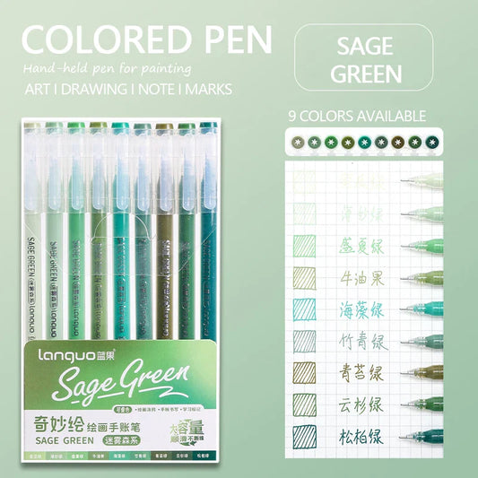 Multi-Color Gel Pen Set – 9/45/72/99 Colors for Writing, Drawing & Art