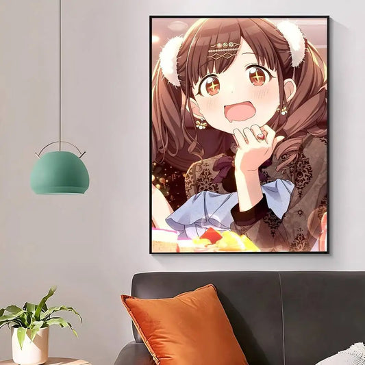 C-CHIYOKO SONODA Cartoon Animation Movie Sticky Posters – Vintage Wall Décor for Home, Bar, Café & More