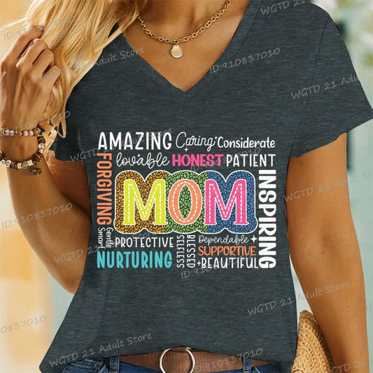Amazing Mom Inspiring T-Shirt – Encouraging Quote Tee for Moms
