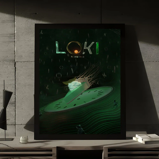 Cool L-Loki Movie Anime Posters – Waterproof Sticky Paper Stickers for Wall Decor