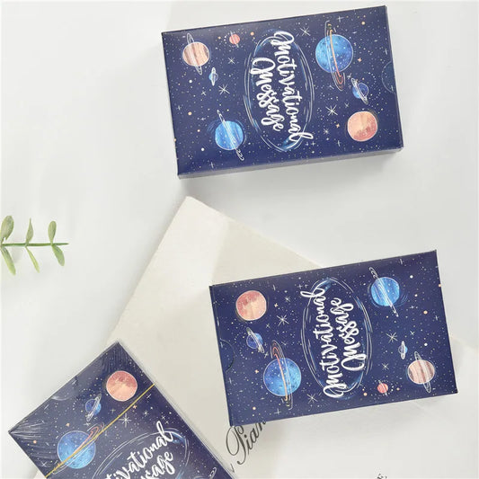 52 Sheets Inspirational & Motivational Card Set – Mindful Affirmation Postcards for Gifting & Daily Encouragement