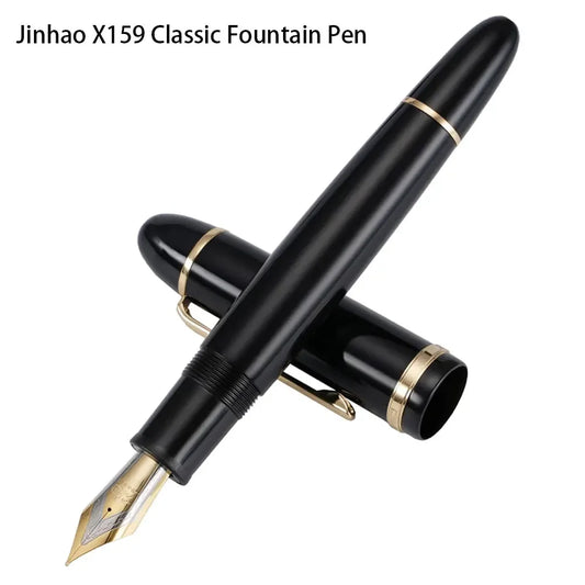 Jinhao X159 Multicolor Resin Fountain Pen – Elegant Fine Nib Writing Instrument