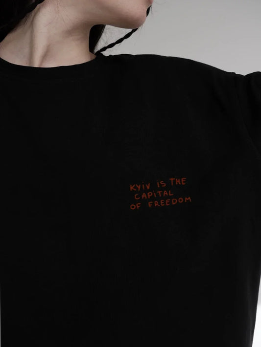 Kyiv is the CAPiTAL of Freedom – Women’s Summer Boutique T-Shirt