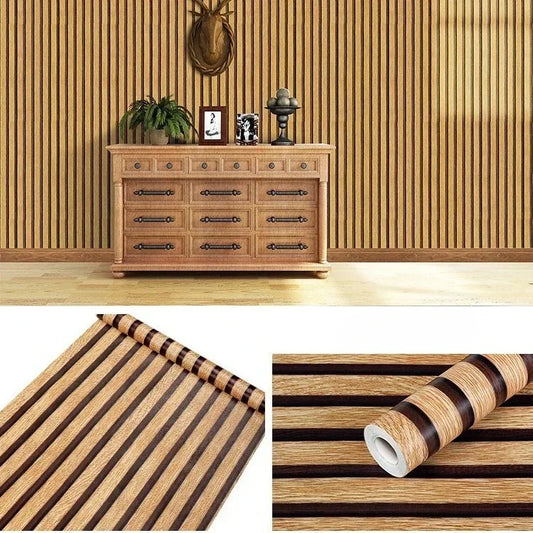 Grid Wall Stickers – Self-Adhesive, Waterproof Wallpaper for Bedroom & Living Room Accent Walls