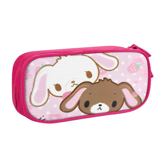 Sugarbunnies Pencil Case – Cute Sugar Rabbit Classic Pen Box for Girls &amp; Boys