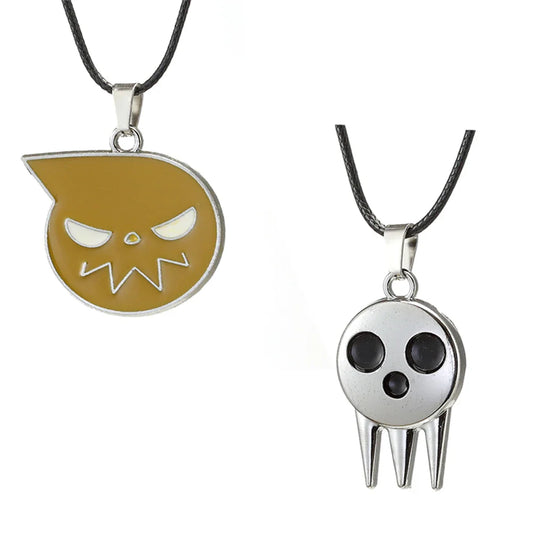 Soul Eater Death the Kid Keychain – Anime Metal Cosplay Pendant