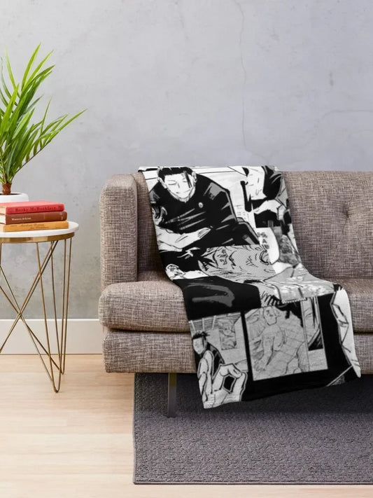 Geto Throw Blanket – Extra Large Flannel Blanket for Beds & Sofa Decoration
