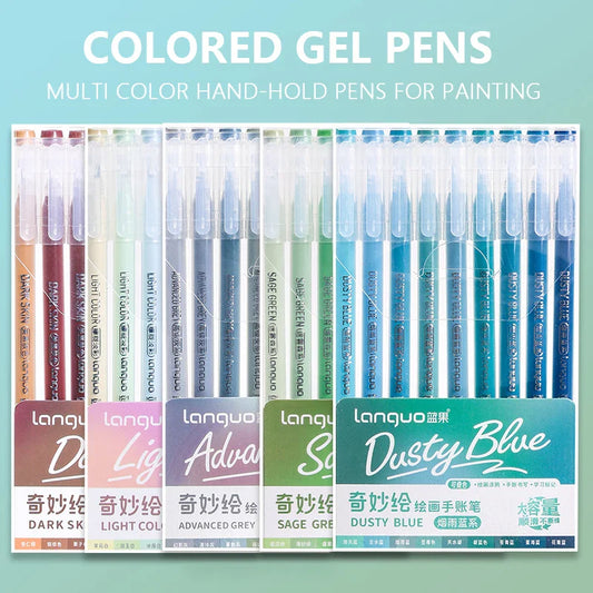 Multi-Color Gel Pen Set – 9/45/72/99 Colors for Writing, Drawing & Art