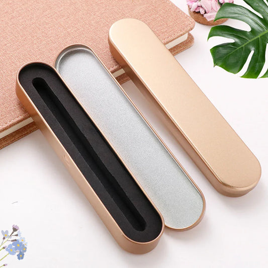 Metal Pencil Case – Classic Multifunction Tin Box for Students