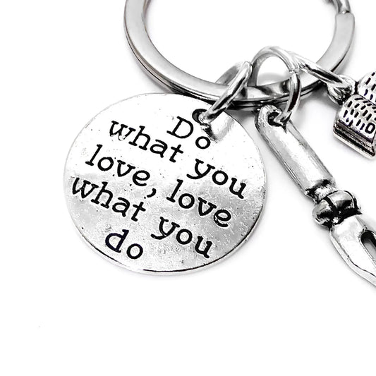 Writer & Teacher's Day Gift Keychain – Creative Pen Charm Pendant
