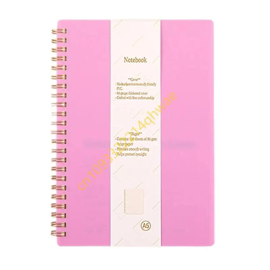 Twin-Wire Binding Hardcover Notebook – 160 Pages Wide Ruled for Writing