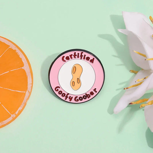 Comedy Animation Inspired Enamel Pins – Funny Cartoon Lapel Brooches for Fans & Friends