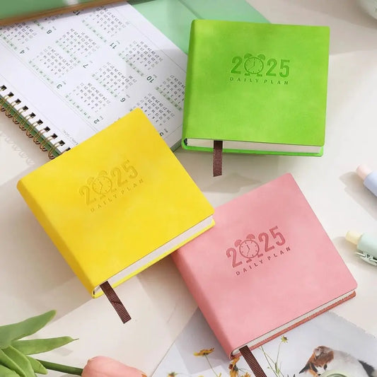 Mini 2025 Notepad & Notebook – Time Management &amp; Daily Planner